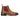 Botas brogue de cuero auténtico para hombre, sin cordones, color marrón claro, estilo clásico elegante formal, Londres