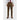 Thomas - Pantalones de hombre de tweed de espiga de mezcla de lana marrón