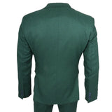 IM08 - Traje clásico de tres piezas verde para hombre