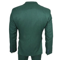 IM08 - Traje clásico de tres piezas verde para hombre