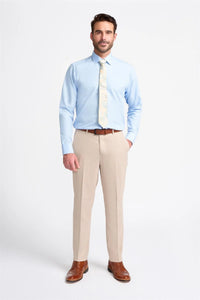 Miami - Pantalones de boda beige para hombre