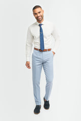 Miami - Pantalones de verano azul claro para hombre