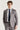 Edward - Blazer gris de corte entallado para hombre