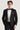 Harry - Blazer de esmoquin negro de doble botonadura para hombre