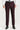 Regent - Pantalones de cuadros color vino para hombre