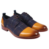 Ronnie - Zapatos Oxford de cuero para hombre