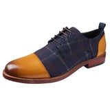 Ronnie - Zapatos Oxford de cuero para hombre