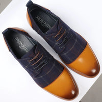 Ronnie - Zapatos Oxford de cuero para hombre