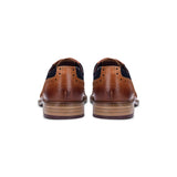 Zapatos de hombre de cuero auténtico estilo vintage, tipo brogue, de los años 20, de ante y tweed con cordones, elegantes y formales.