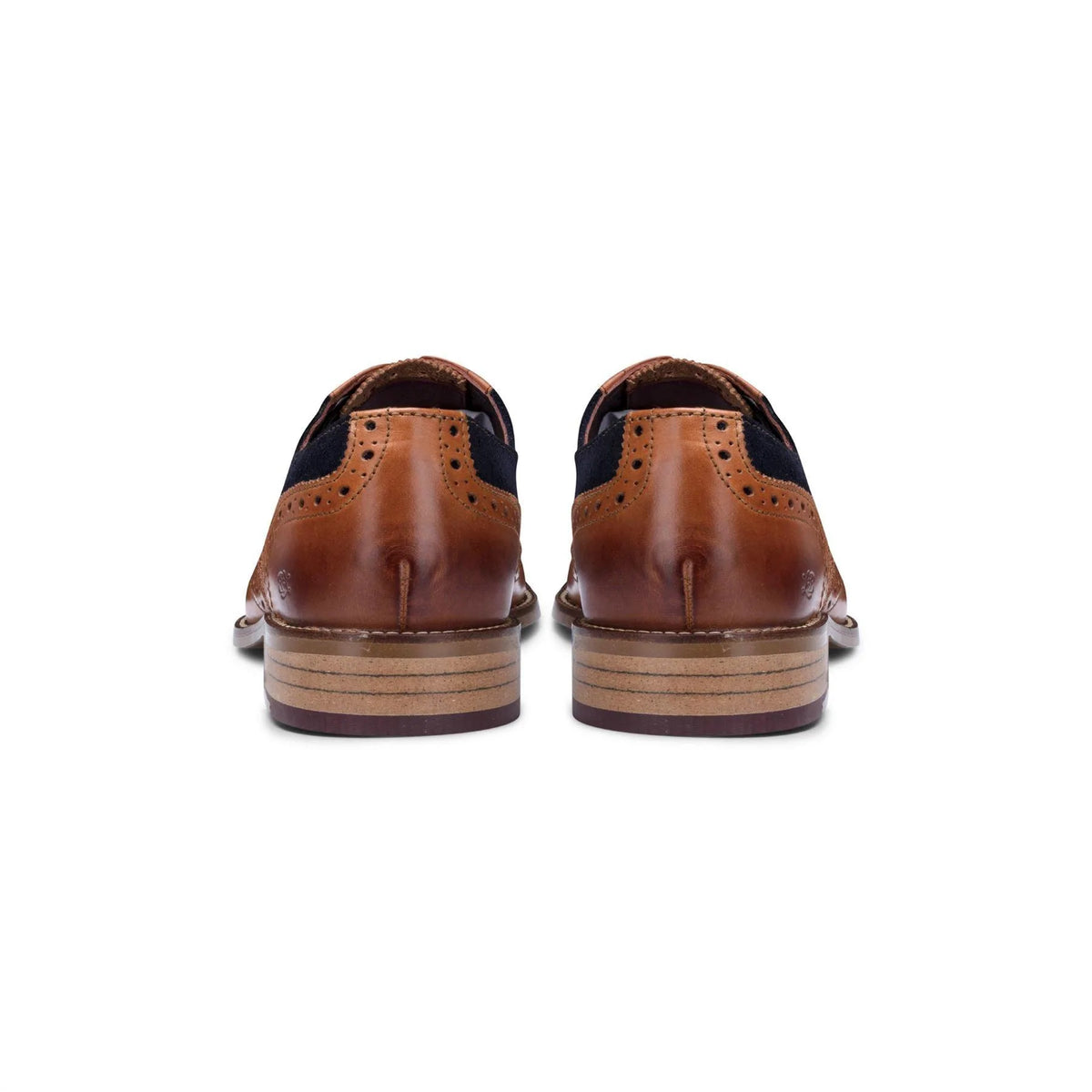 Zapatos de hombre de cuero auténtico estilo vintage, tipo brogue, de los años 20, de ante y tweed con cordones, elegantes y formales.