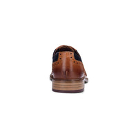 Zapatos de hombre de cuero auténtico estilo vintage, tipo brogue, de los años 20, de ante y tweed con cordones, elegantes y formales.