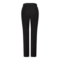 TPW-13 - Traje de tres piezas liso negro para mujer