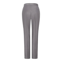 TPW-15 - Traje de tres piezas gris liso para mujer