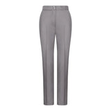 TPW-15 - Traje de tres piezas gris liso para mujer