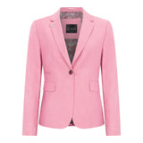 TP-16 - Traje de tres piezas liso rosa para mujer