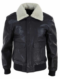Chaqueta bomber de aviador de la Fuerza Aérea para hombre
