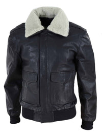 Chaqueta bomber de aviador de la Fuerza Aérea para hombre