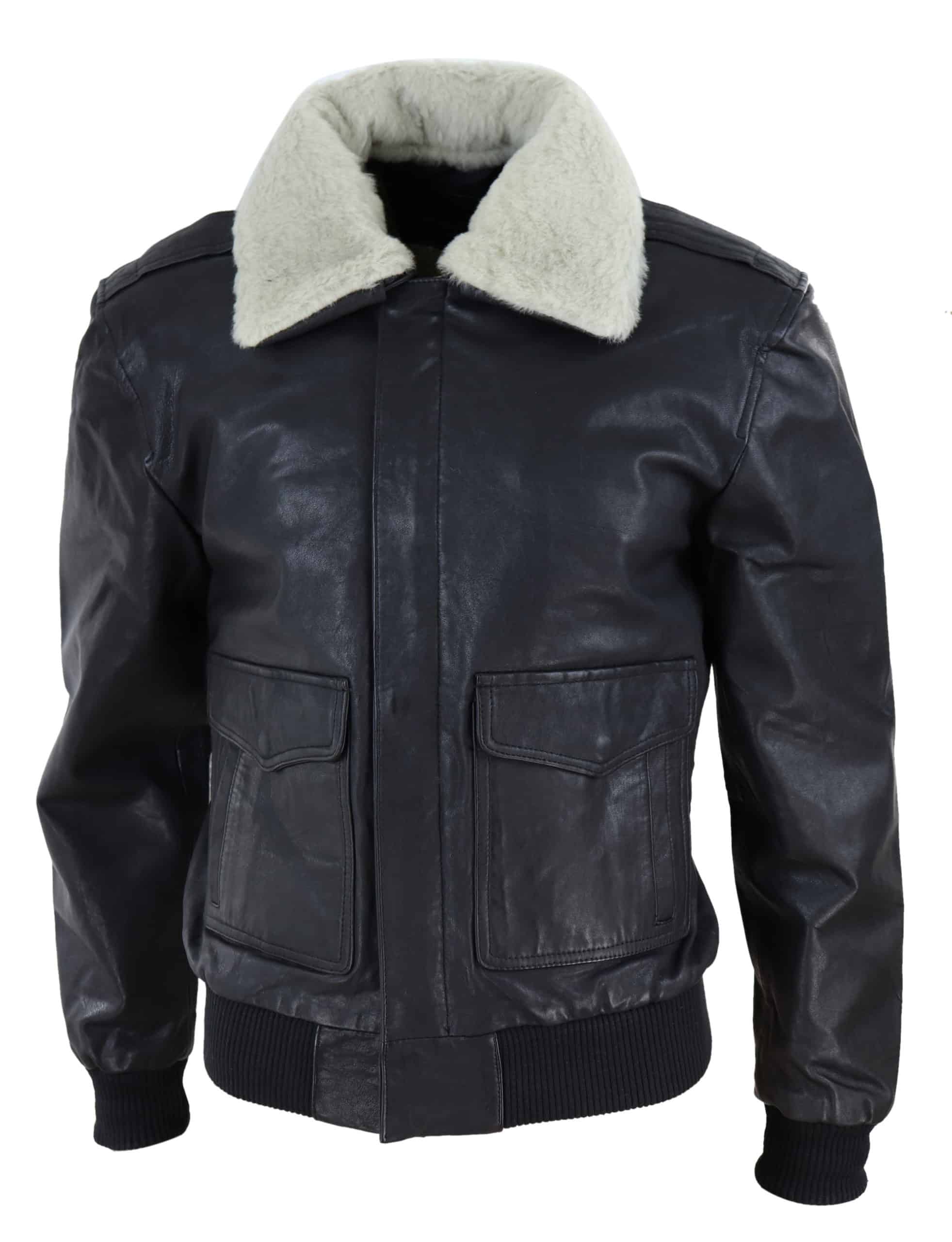 Chaqueta bomber de aviador de la Fuerza Aérea para hombre