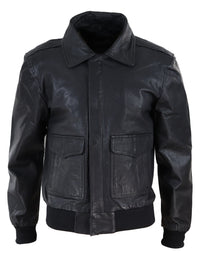 Chaqueta bomber de aviador de la Fuerza Aérea para hombre