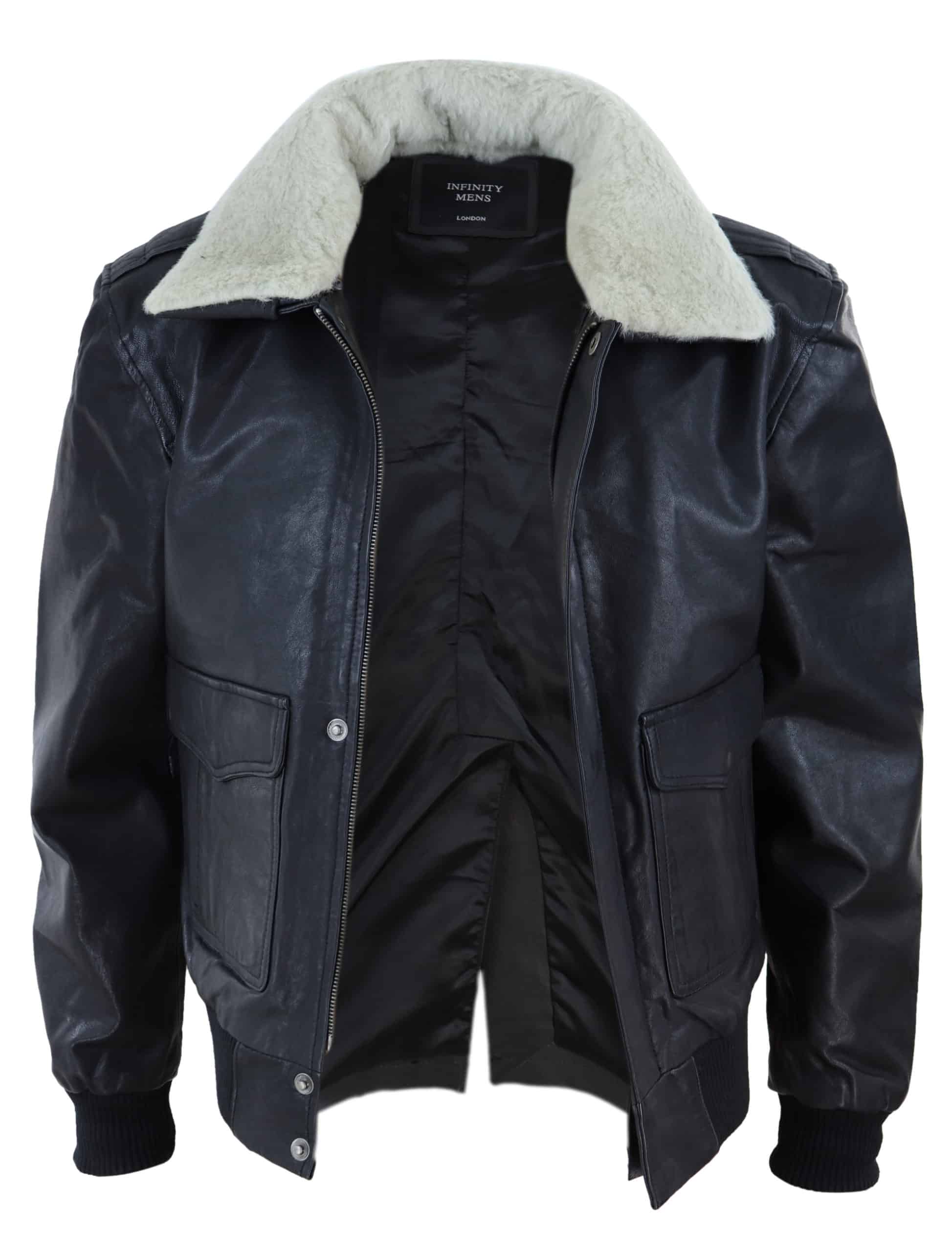 Chaqueta bomber de aviador de la Fuerza Aérea para hombre