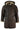 Chaqueta de invierno para hombre de piel de oveja auténtica, estilo safari, color marrón y crema, con capucha, estilo vintage-B3, marrón jengibre.