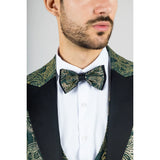 AK-28 - Traje de boda de tres piezas para hombre, color verde cachemir.