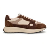 Albany - Zapatillas casuales de malla transpirable para hombre, color marrón claro