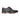 Albert - Zapatos brogue de hombre de piel negra con detalles de tweed