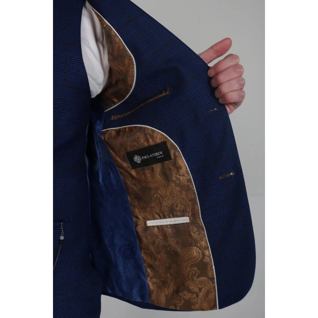 Alex - Blazer azul marino para hombre