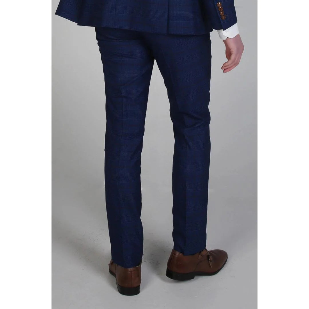 Alex - Pantalones azul marino para hombre
