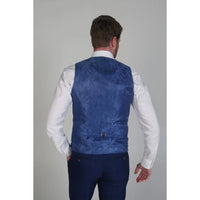 Alex - Chaleco azul marino para hombre