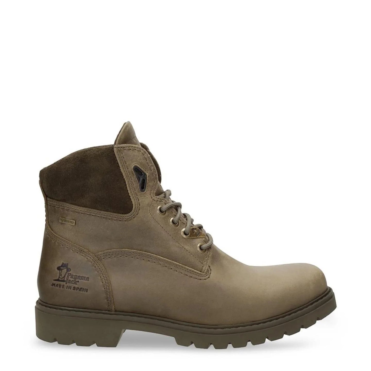 Amur GTX C32 - Botines de piel impermeables color caqui para hombre
