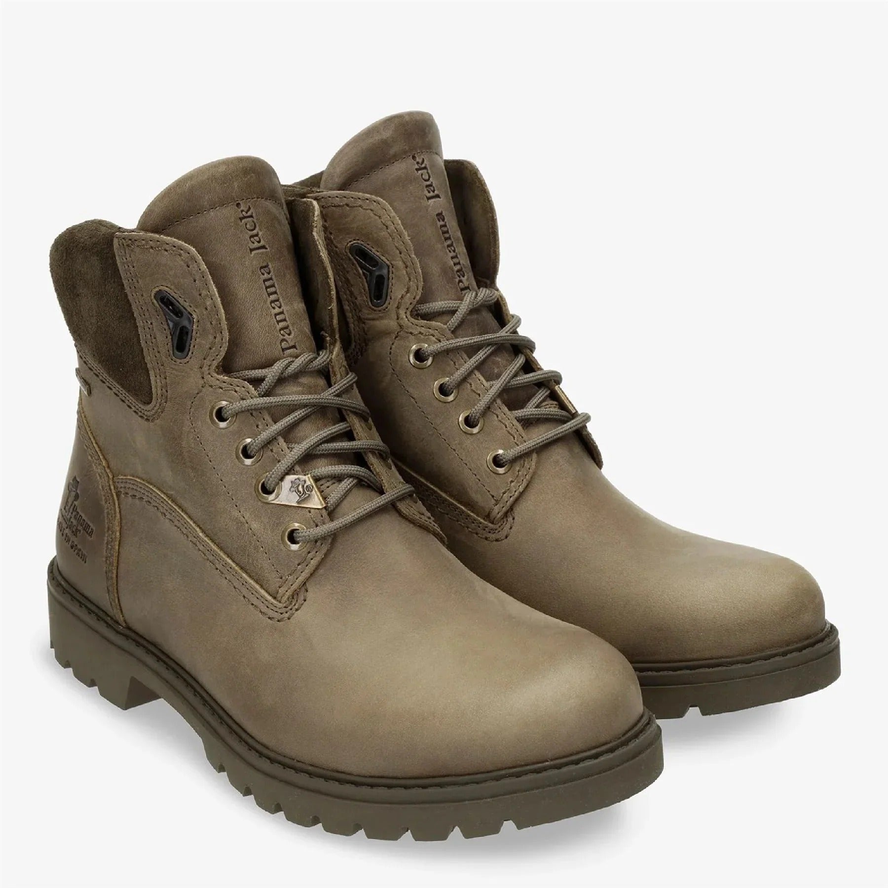 Amur GTX C32 - Botines de piel impermeables color caqui para hombre