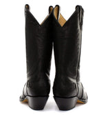 Botas vaqueras para hombre, puntiagudas, negras y marrones, de Arizona, de cuero auténtico, estilo western cubano.