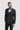 Aspen - Blazer de esmoquin negro de doble botonadura para hombre