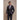 Aspen - Blazer de esmoquin azul marino liso para hombre