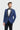Aspen - Traje de esmoquin azul de dos piezas para hombre con cuello chal