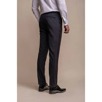 Aspen - Traje de boda de dos piezas azul marino para hombre