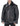 Chaqueta de aviador B3 de piel de oveja auténtica para hombre, color negro y gris.
