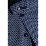 Baresi - Blazer de verano para hombre a cuadros azules