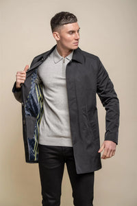 Barracuda - Gabardina clásica ligera para hombre