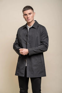 Barracuda - Gabardina clásica ligera para hombre