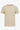 Camiseta clásica beige acanalada para hombre