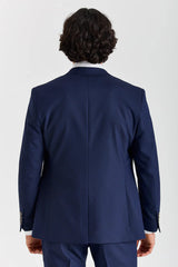 Belmont - Traje clásico de boda de 3 piezas azul marino para hombre