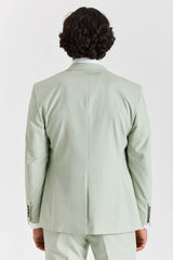 Belmont - Traje de boda de 3 piezas en color verde salvia para hombre