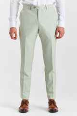 Belmont - Traje de boda de 3 piezas en color verde salvia para hombre