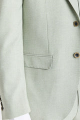 Belmont - Blazer de boda verde salvia para hombre