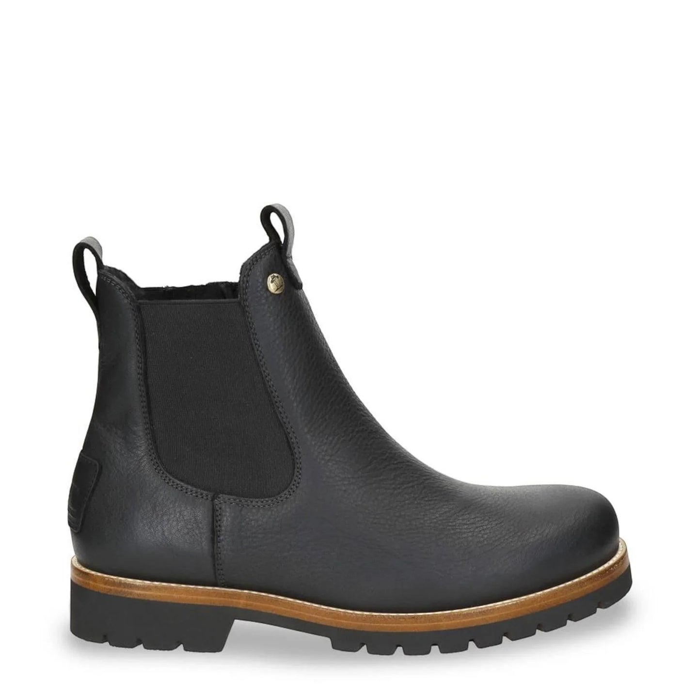 Beny Igloo C1 - Botas Chelsea de piel impermeables negras para hombre