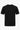 Camiseta de punto texturizada negra para hombre