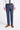 Bond - Pantalones de cuadros azul marino para hombre